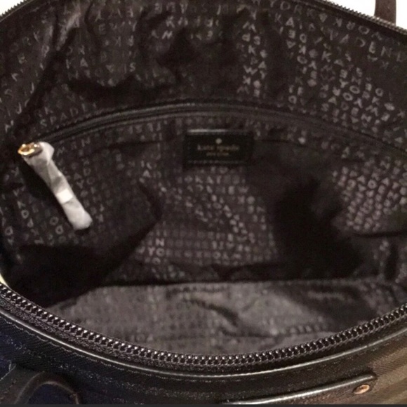 Kate Spade Purse -Brand New w Tags! Black Glitter - Picture 3 of 4